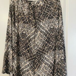 Dressbarn Black and White Skirt